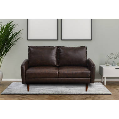 Leather 2.5 seater online sofa